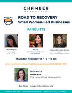 Coffee Talk: ROAD TO RECOVERY - Women-Owned Small Businesses