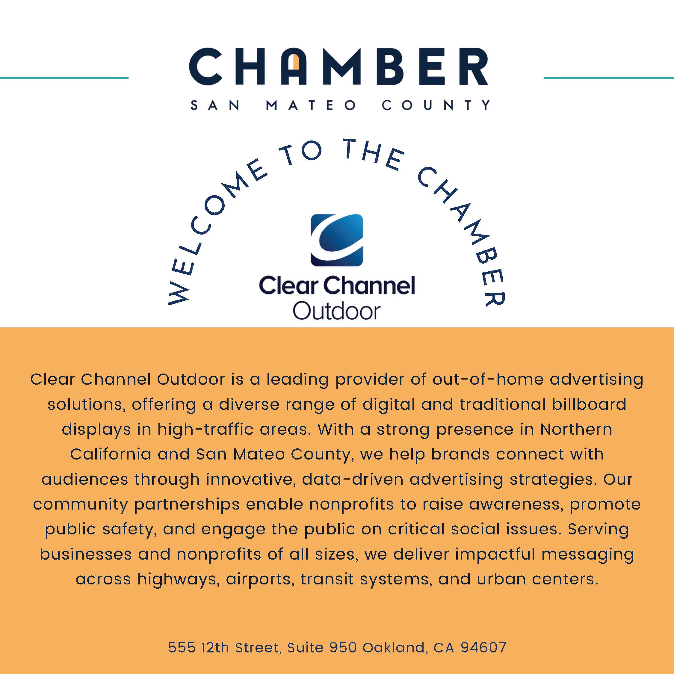 New Member-Clear Channel Outdoor