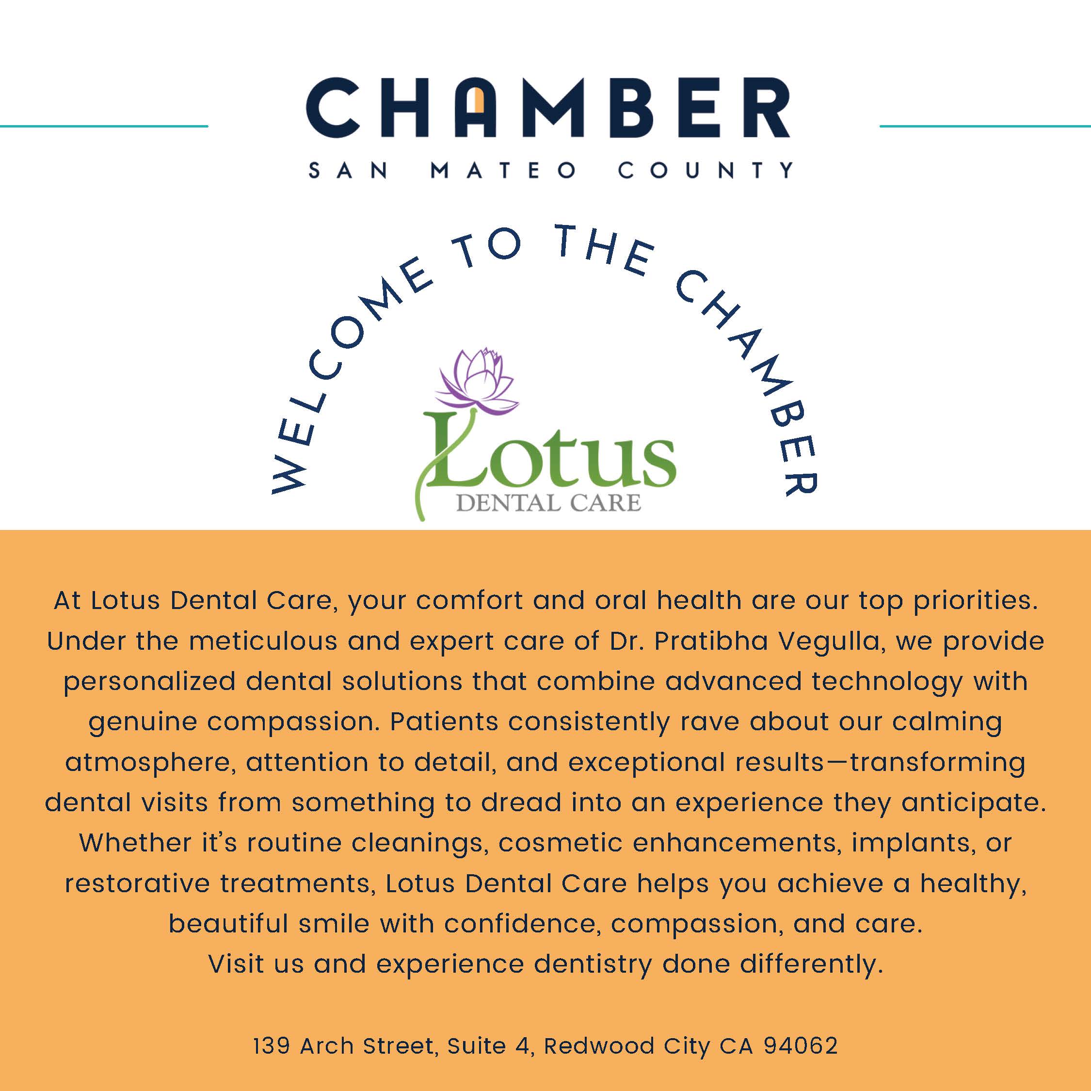 New Member- Lotus Dental Care